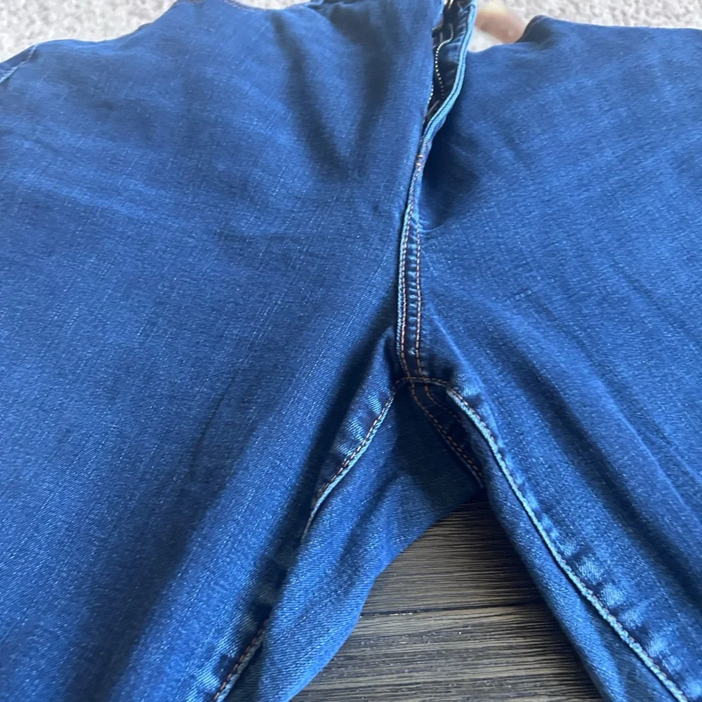 Lane Bryant Women's Straight Leg Jeans - Dark Blue - Picture 10 of 12